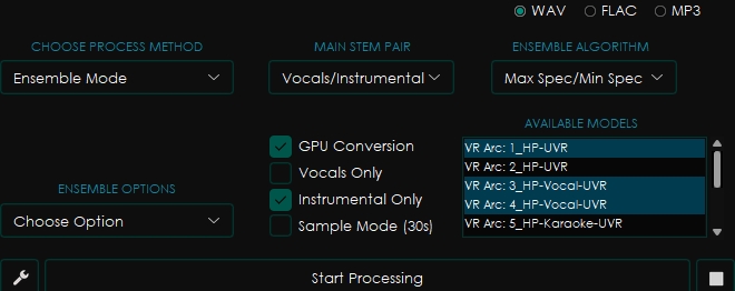UVR5软件使用教程 - 娃娃的小铺子